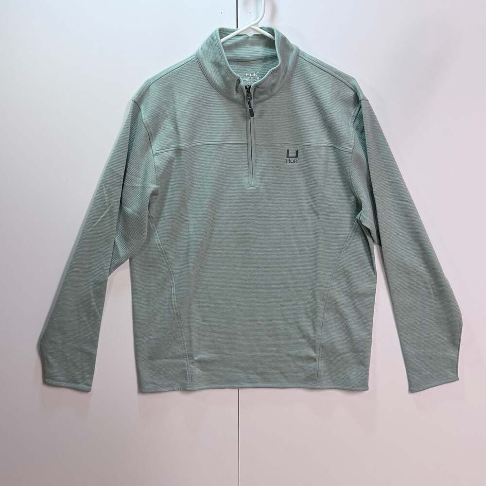 Huk Fishing Quarter Zip Pullover Men's M NWT